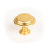 LAND 40MM KNOB BRUSHED GOLD in Brushed Gold
