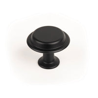 LAND 40MM KNOB MATT BLACK in Matt Black