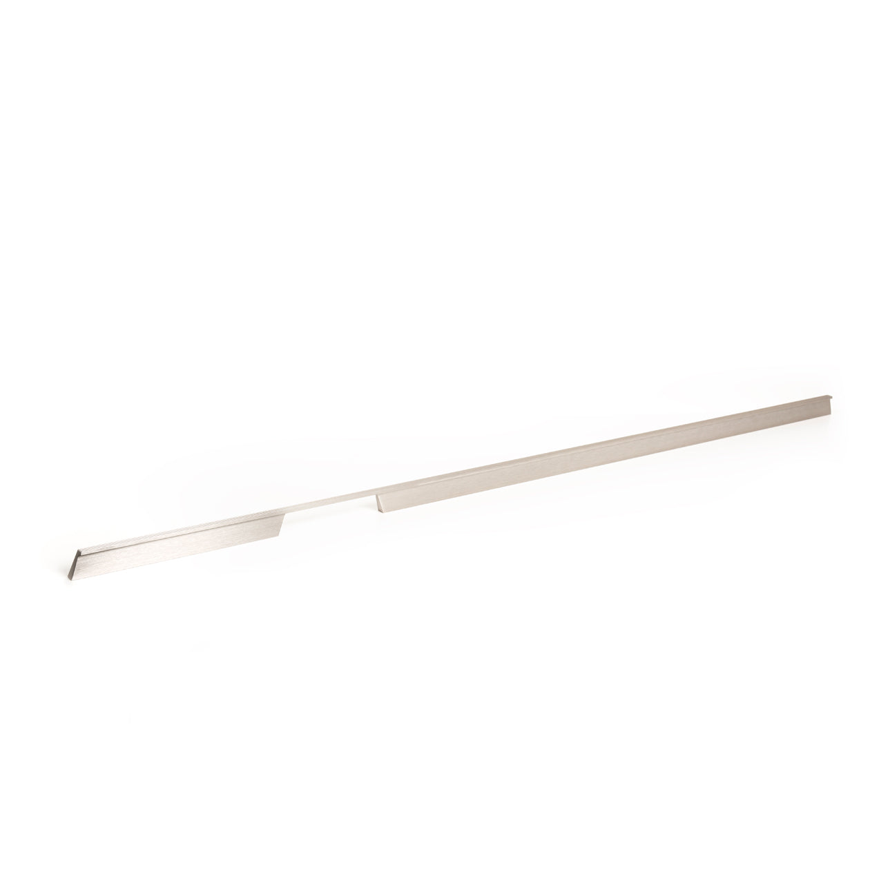 RAIL 1120MM D HANDLE RIGHT HAND STAINLESS STEEL LOOK in Stainless Effect