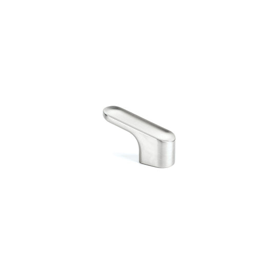 LUV ANGLED KNOB 51MM BRUSHED NICKEL in Brushed Nickel