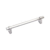 LORETO BAR PULL 128MM POLISHED NICKEL in Polished Nickel