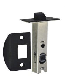 Tubular latch - Matt Black 60mm       in Matt Black