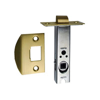 Tubular latch - Satin Brass 60mm       in Satin Brass