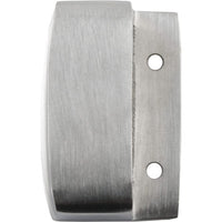 Screen Door Latch Box Keeper Satin Chrome H43xW28mm in Satin Chrome