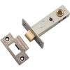 Tube Latch Split Cam 'T' Striker Distressed Nickel Backset 60mm in Distressed Nickel