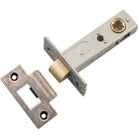 Tube Latch Split Cam 'T' Striker Distressed Nickel Backset 60mm in Distressed Nickel