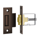 Tube Latch Roller with Face Plate & Striker Signature Brass in Signature Brass