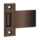 Iver Extended Strike to Suit Roller Tube Latch, architectural hardware with metal construction and roller tube latch compatibility.