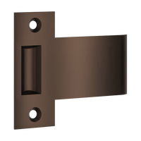 Iver Extended Strike to Suit Roller Tube Latch, architectural hardware with metal construction and roller tube latch compatibility.