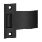 Iver Extended Strike for Roller Tube Latch, architectural hardware, showing metal strike plate with mounting holes and latch compatibility