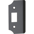 Rebate Kit Universal Extension Plate Matt Black H88xW45mm in Matt Black