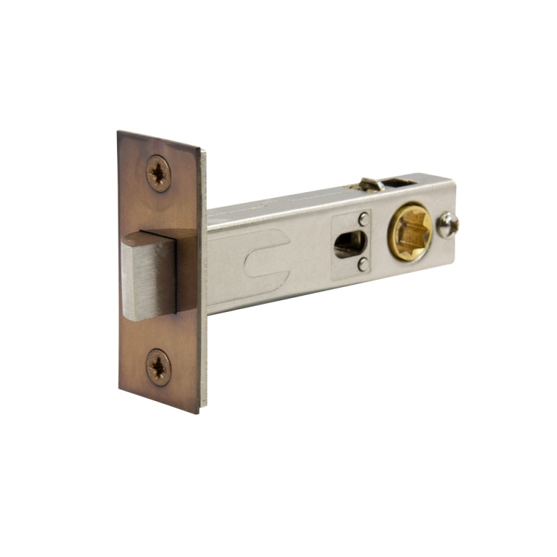 70mm Tubular Latch (92mm Case) in Antique Bronze