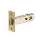 70mm Tubular Latch (92mm Case) in Satin Brass Unlaquered