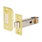 Tubular Latch, 60mm Backset in Satin Brass