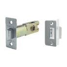 Tubular Latch, 60mm Backset in Satin Stainless
