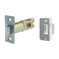 Tubular Latch, 60mm Backset in Satin Stainless