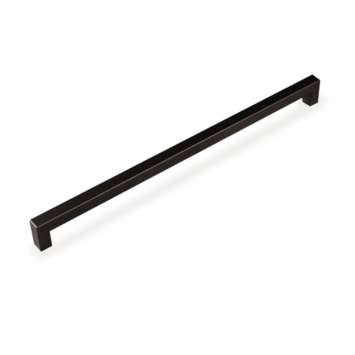 Momo LIBERTY cabinet pull handle in matte black finish, featuring sleek modern design for kitchen or furniture drawers.