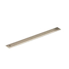 Momo LIBERTY backplate designed to fit Liberty bar handle, shown in dark bronze finish with detailed mounting features
