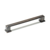 MOMO LUCCA D HANDLE 160MM ANTIQUE BRASS in Antique Brass