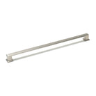 Momo LUCCA cabinet pull handle in dark bronze finish with sleek, modern design for kitchen or furniture drawers.