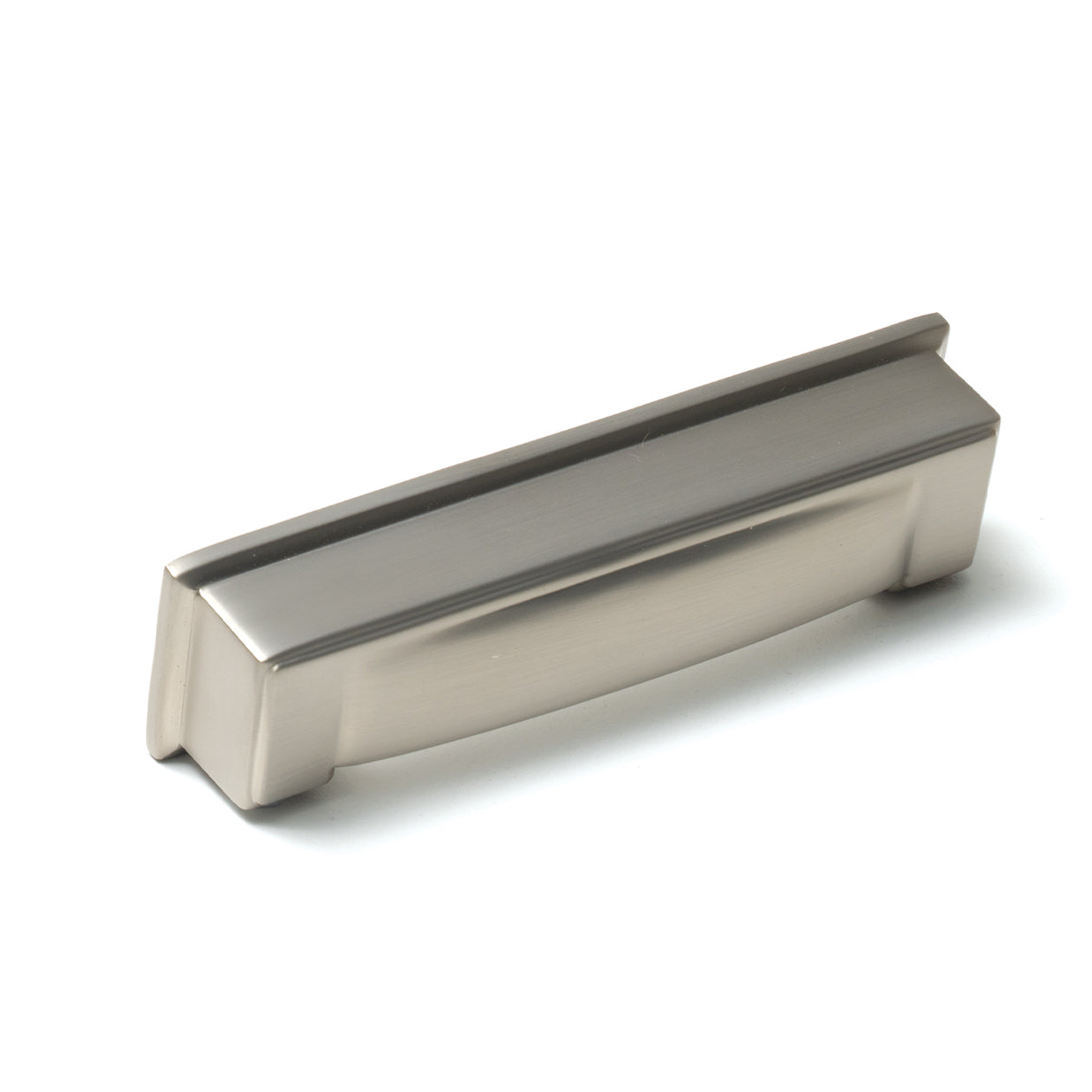 MOMO LUCCA CUP PULL 96MM DULL BRUSHED NICKEL in Dull Brushed Nickel