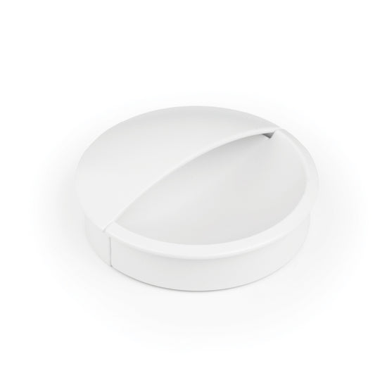 MOMO LIDD FLUSH PULL 60MM MATT WHITE in Matt White