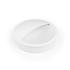 Momo LIDD Flush Pull in white finish showing sleek, modern hardware design for cabinetry or furniture installation