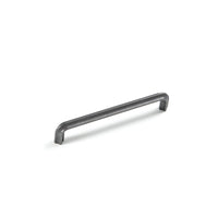 LUMI D HANDLE 160MM ANTIQUE PEWTER in Antique Pewter
