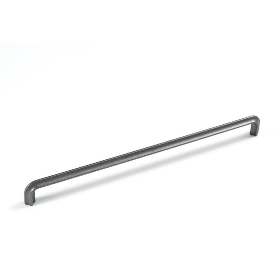 LUMI D HANDLE 320MM ANTIQUE PEWTER in Antique Pewter