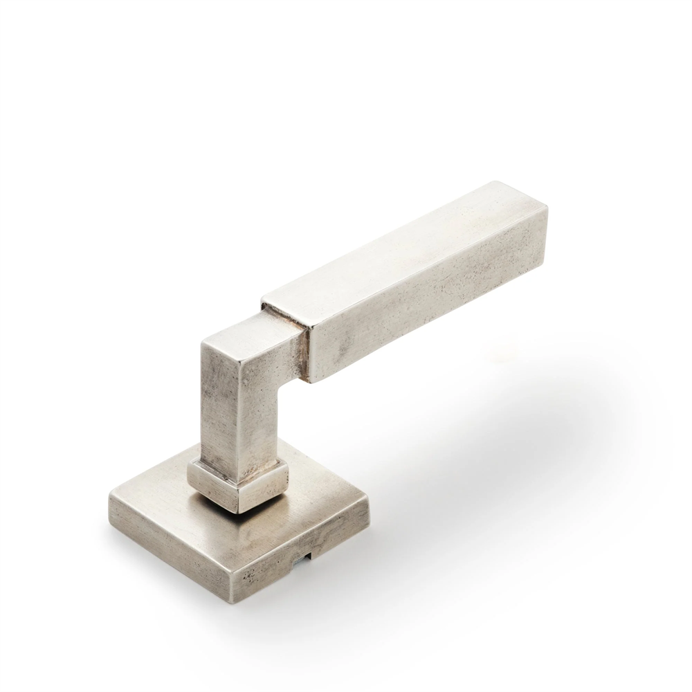 Cast Prism Lever - Passage Set inc. Latch - Dark Bronze in Dark Bronze