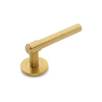 Coast Lever - Passage Set 316SS inc. Latch - Satin Brass in Satin Brass