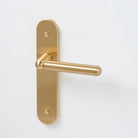 Tubby Lever Brass in Brass