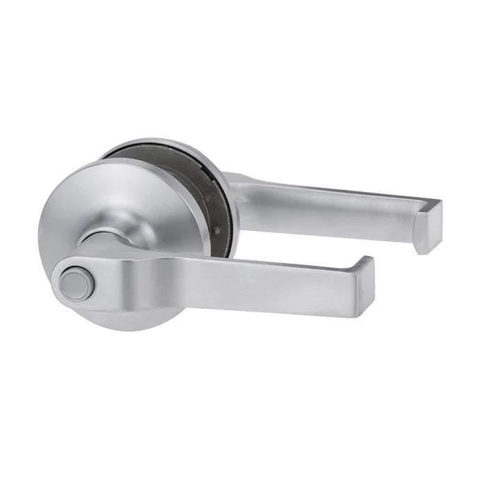 KEY IN LEVER AS1428.1 PRIVACY SET ADJUSTABLE 60/70MM TP in Brushed Satin Chrome