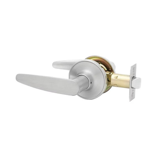 YL1 FOCUS LEVER PASSAGE SET DP in Satin Chrome