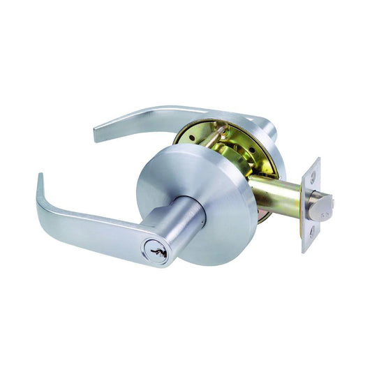 KEY IN LEVER SINGLE CYL STOREROOM SET 70MM TP in Satin Chrome