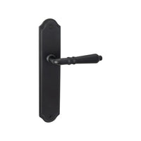 Dora Passage Classic Square Long Plate MB BP in Matt Black