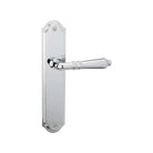 Dora Passage Classic Square Long Plate PC BP in Polished Chrome