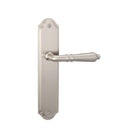 Dora Passage Classic Square Long Plate SN BP in Satin Nickel