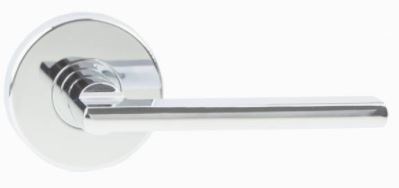 Decorus Privacy Rnd PC BP in Polished Chrome