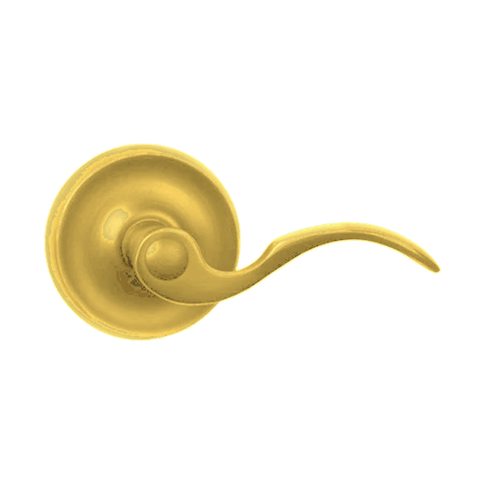 Flutto Passage Rnd. L03 BP in Polished Brass