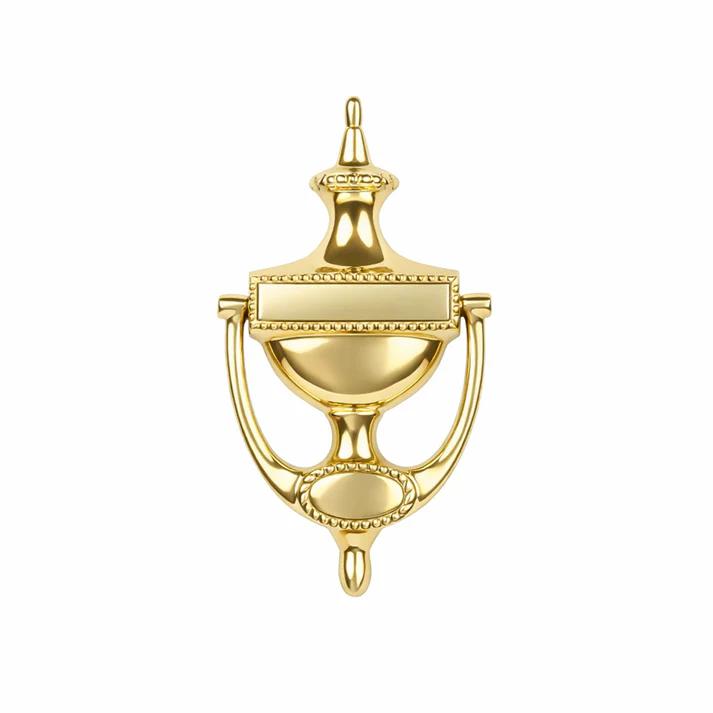 Door Knocker Georgian L03 BP in Polished Brass