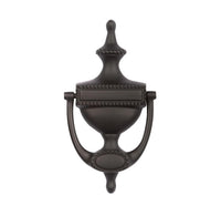 Door Knocker Georgian MB BP in Matt Black