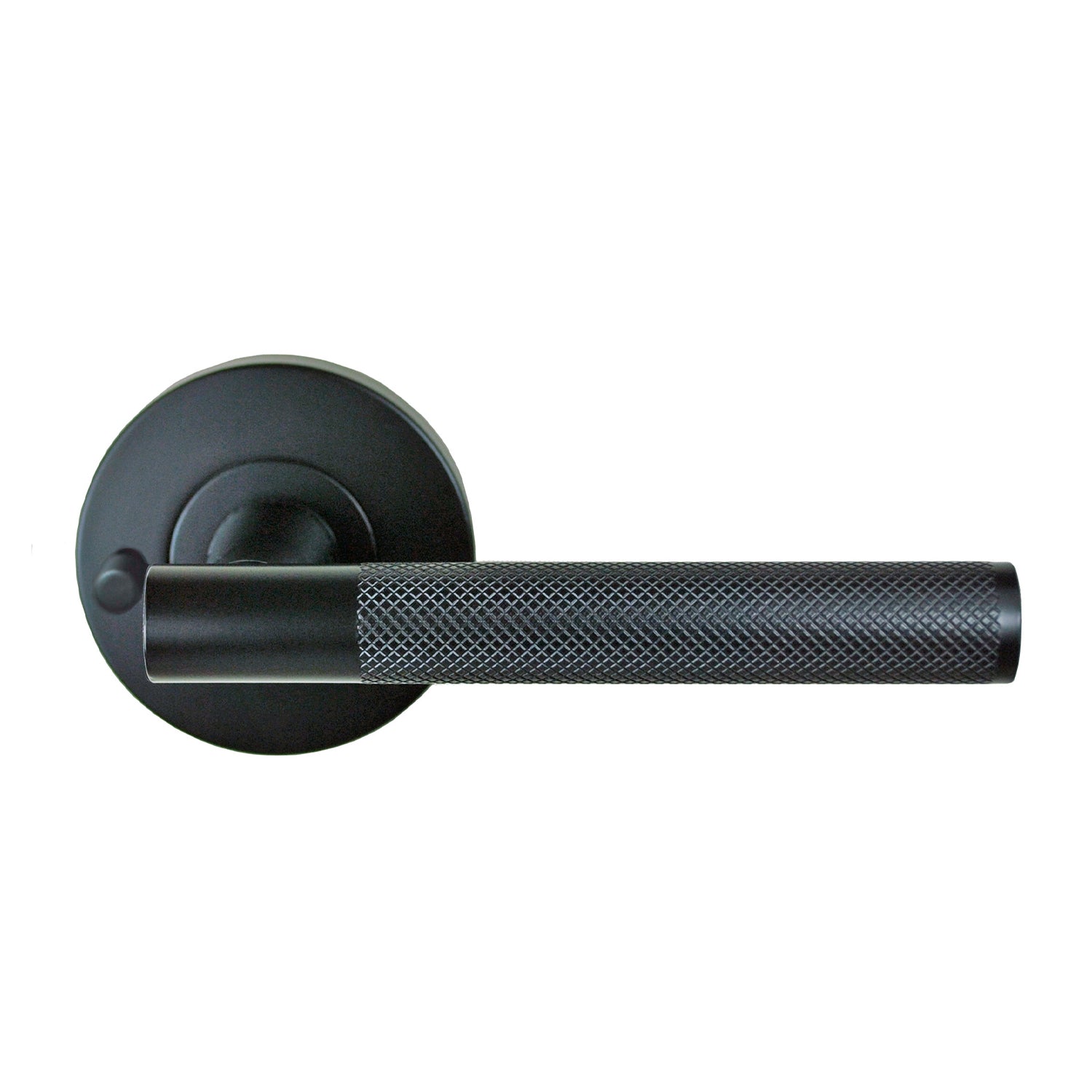 Domici knurledPassage setBox packLatch IncludedBL in Black