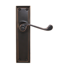Lever Latch ATQ 200x50mm   1/1 in Antique Copper