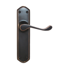 Lever Latch ATQ 200x48mm in Antique Copper