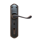 Lever Latch myLOCK Lock ATQ 200x48mm in Antique Copper