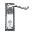 Lever Latch  (CC0 47.6mm) CP 152x50mm in Polished Chrome