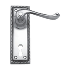 Lever Latch (CC 57mm) CP 152x50mm in Polished Chrome