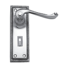 Lever Latch Privacy CP 152x50mm in Polished Chrome