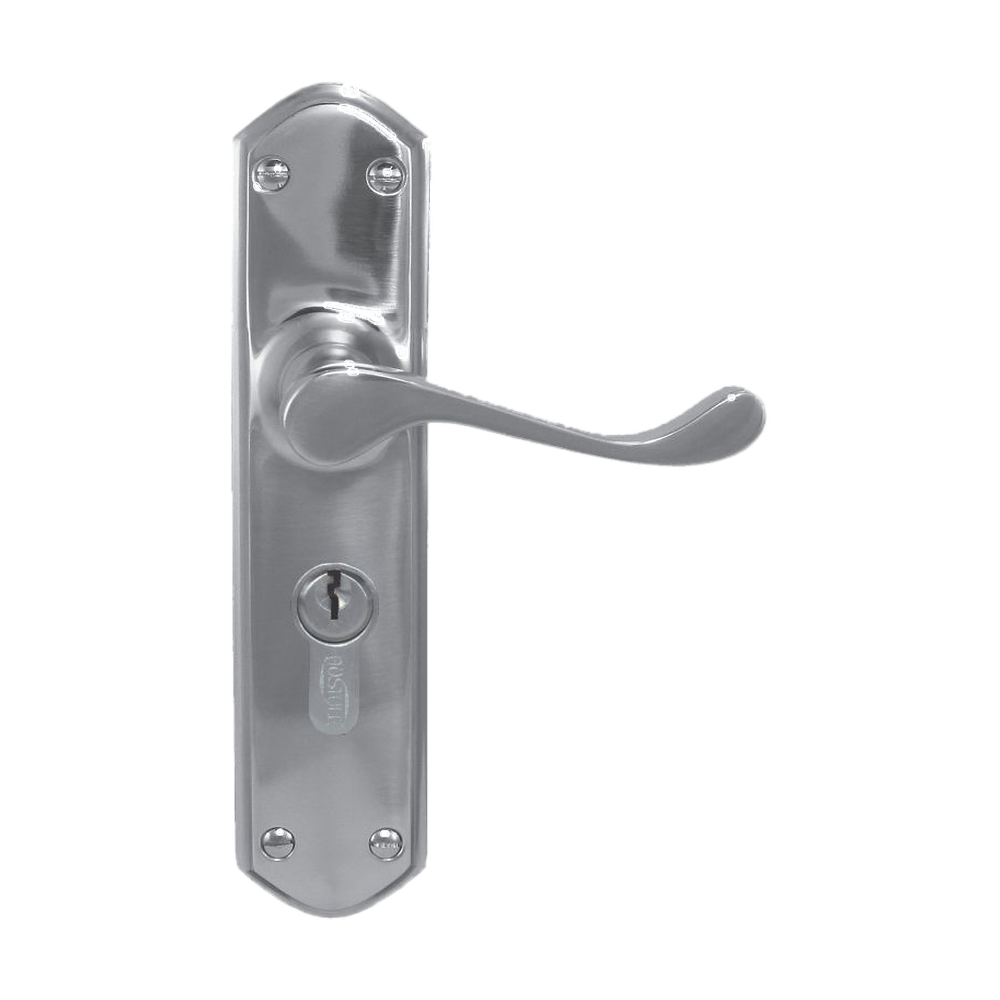 Lever Latch (CC 47.6mm) CP 200x48mm in Polished Chrome
